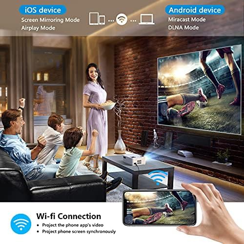 Native 1080p home theater projector with WiFi 6 — photo 4
