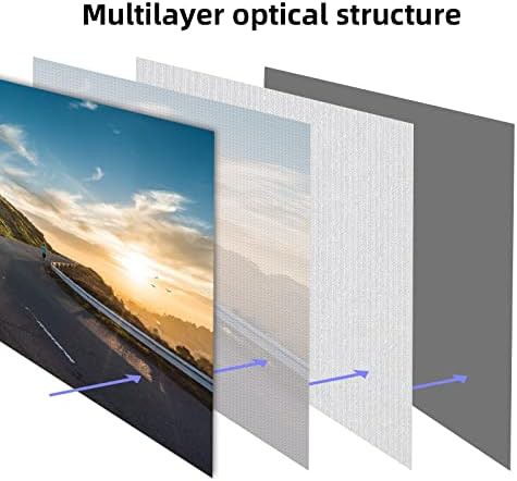 Foldable double sided 72 inch projection screen — photo 5