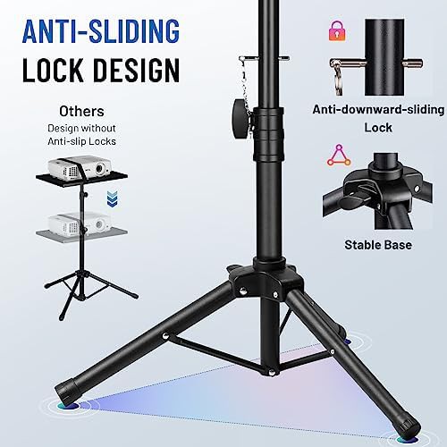 Adjustable tripod stand with laptop tray — photo 5