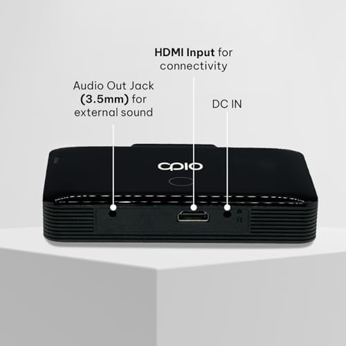 Rechargeable mini HDMI projector with battery — photo 4