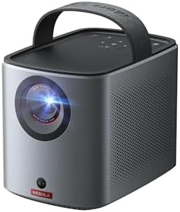 Outdoor smart projector with built-in battery