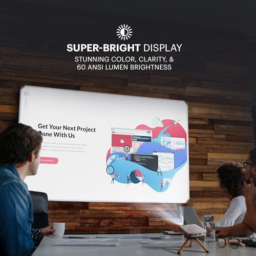 Ultra mini projector with case and HDMI — photo 4