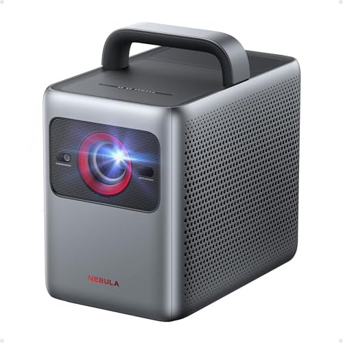 Portable 4K projector with 1800 lumens