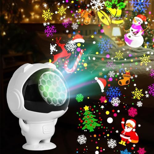 Christmas LED projection lamp for bedrooms