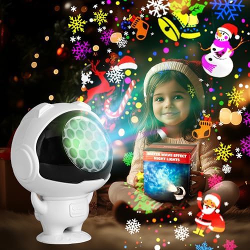 Christmas LED projection lamp for bedrooms — photo 4