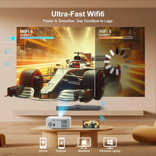 Mini 1080p projector with licensed apps — photo 5