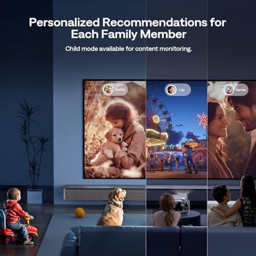 Mini outdoor projector with Google TV — photo 5