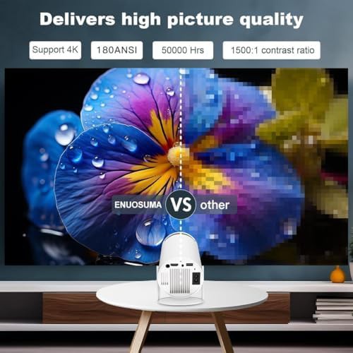 Mini projector with built-in smart apps — photo 4