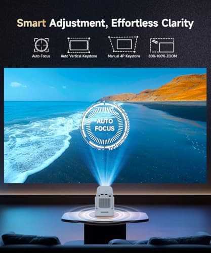 Mini smart projector with automatic focus — photo 3