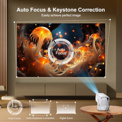 Auto focus mini 1080p projector — photo 5