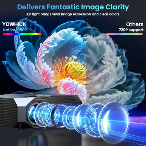 Smart outdoor projector with wifi 6 — photo 3
