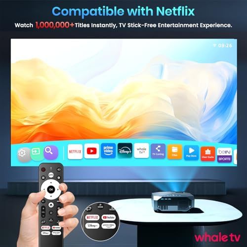 Smart outdoor projector with wifi 6 — photo 4