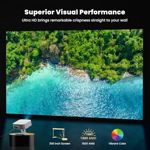 High brightness outdoor smart projector — photo 3