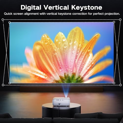 Bluetooth home theater mini projector — photo 4