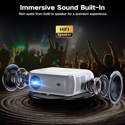 Bluetooth home theater mini projector — photo 5
