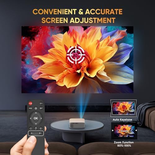 Smart mini projector with built-in apps — photo 5