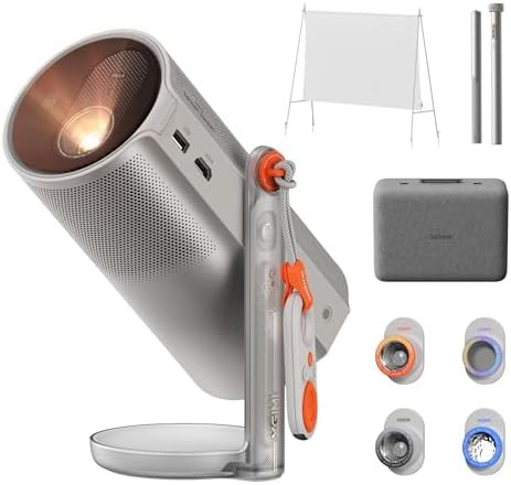 Laser outdoor projector with powerbase stand