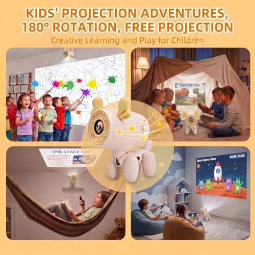 Portable mini projector for kids and gaming — photo 4