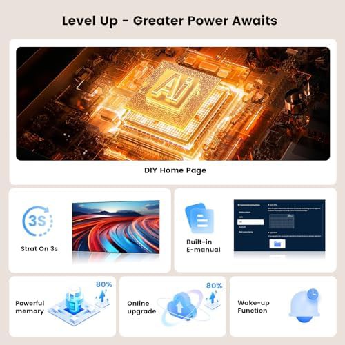 Smart outdoor projector with AI auto focus — photo 3