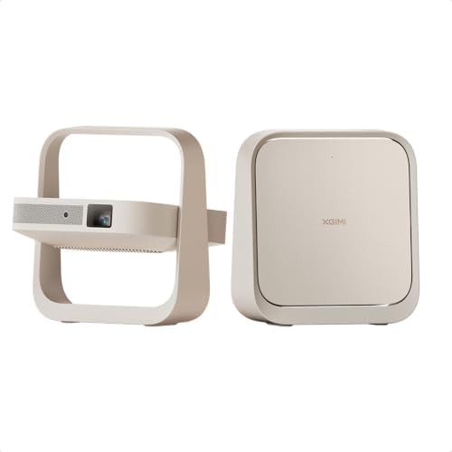 High brightness portable projector with stand