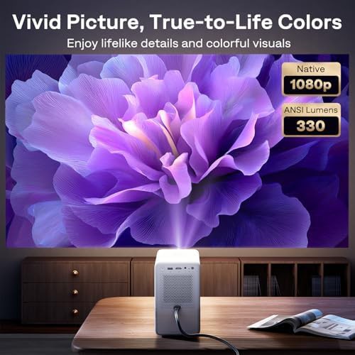 Cube shaped outdoor smart projector — photo 3