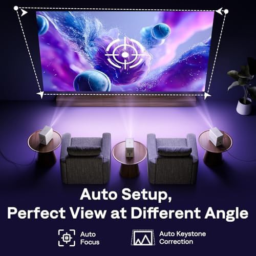 Cube shaped outdoor smart projector — photo 4