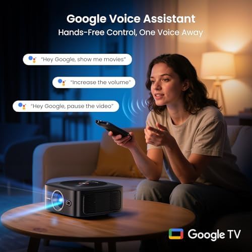 Google TV Projector with 4K Decoding — photo 3