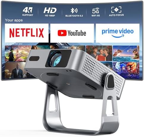 Portable 3D projector with Dolby audio