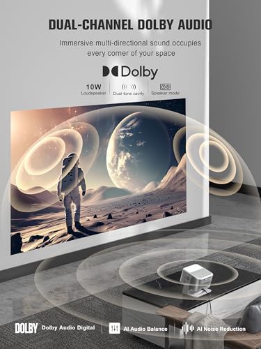 Google TV 4K smart ceiling projector — photo 5