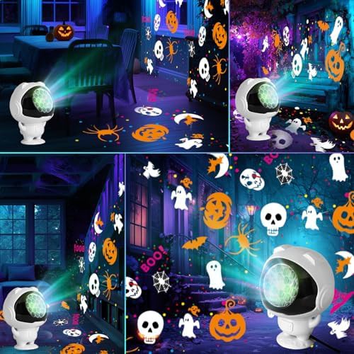 Rotatable LED Halloween decoration projector — photo 4