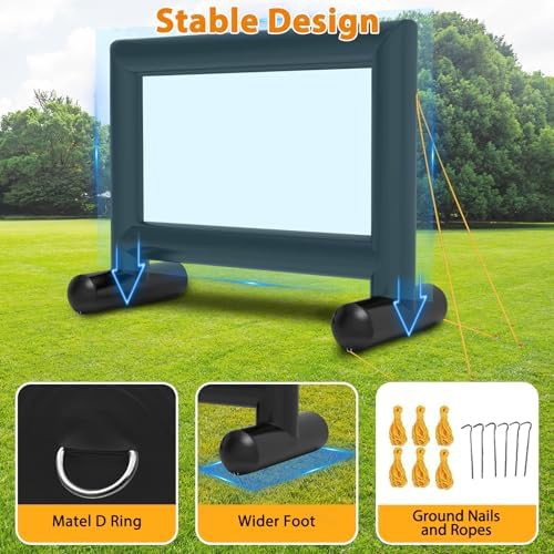 Inflatable 14ft outdoor movie screen — photo 5