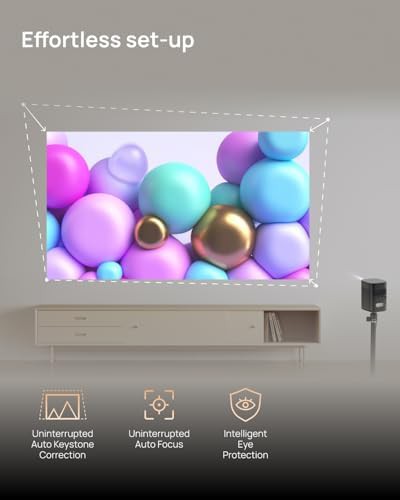 Smart 1080p projector with auto focus — photo 4