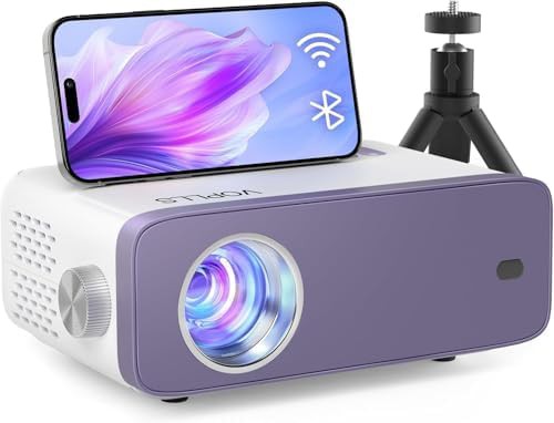 Mini 1080p projector with built-in speaker