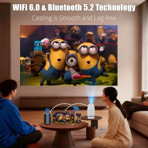 Mini smart projector with Android and WiFi — photo 4