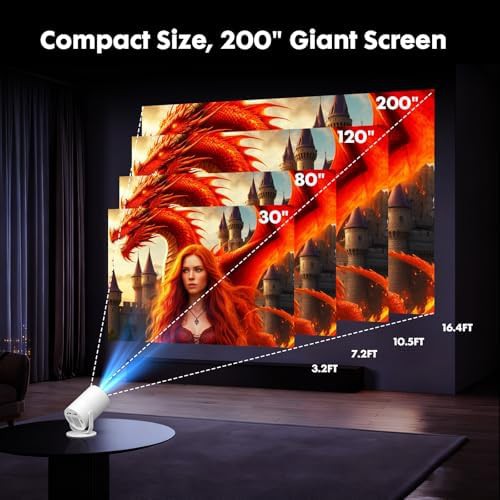 Mini gaming projector with Android 12 — photo 4