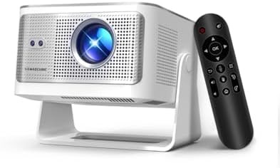 Portable home theater projector with WiFi 6