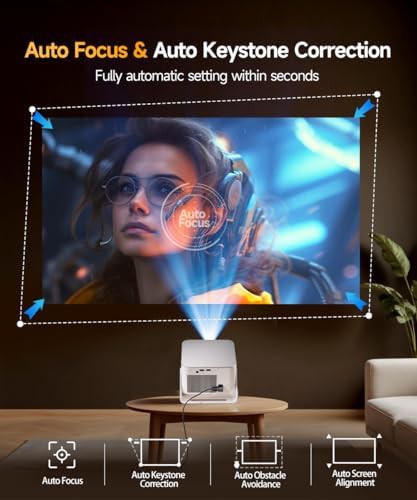 Portable home theater projector with WiFi 6 — photo 3