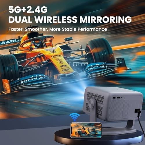 Rotatable smart projector with electric focus — photo 4