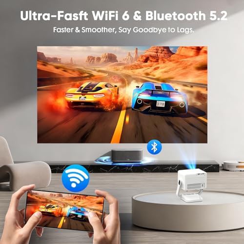 Smart mini projector with electric focus — photo 5