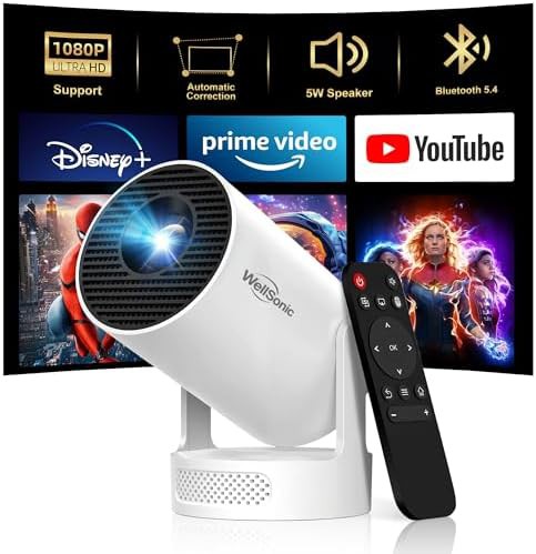 Smart projector with Android 14