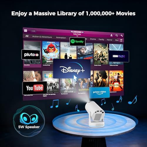 Smart projector with Android 14 — photo 3