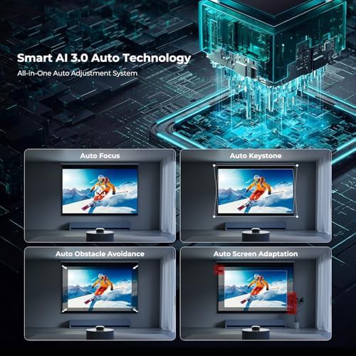 Smart mini projector with auto focus — photo 5
