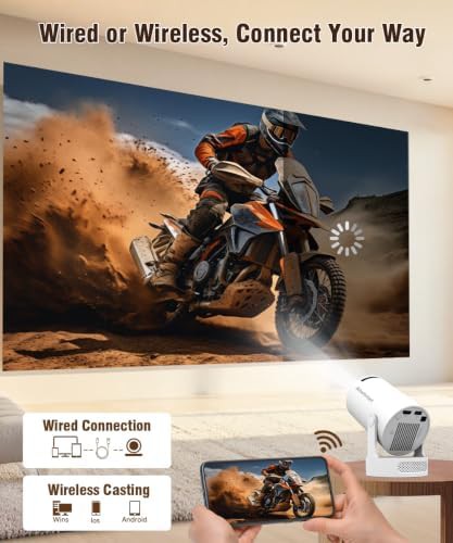 Short throw mini projector with Android and WiFi — photo 3