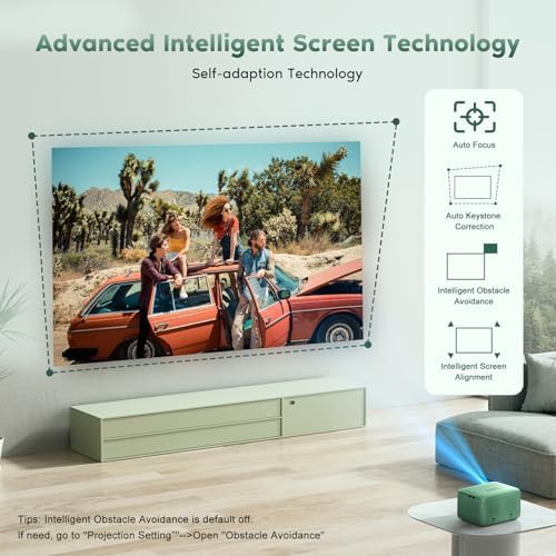 Mini 1080p projector with auto focus — photo 4