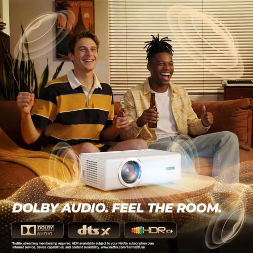 Quiet 50W Dolby smart indoor outdoor projector — photo 4