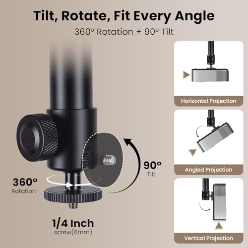 Gray mini projector ceiling mount — photo 3