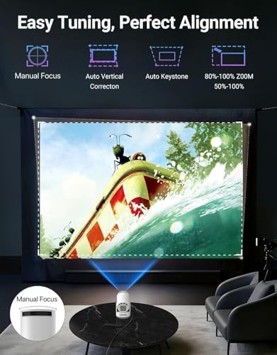 Mini projector with 4k video support — photo 4