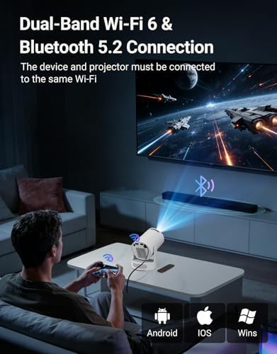 Mini projector with 4k video support — photo 5