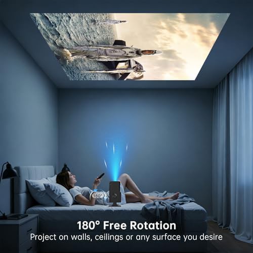 Native 1080p mini bedroom projector — photo 5