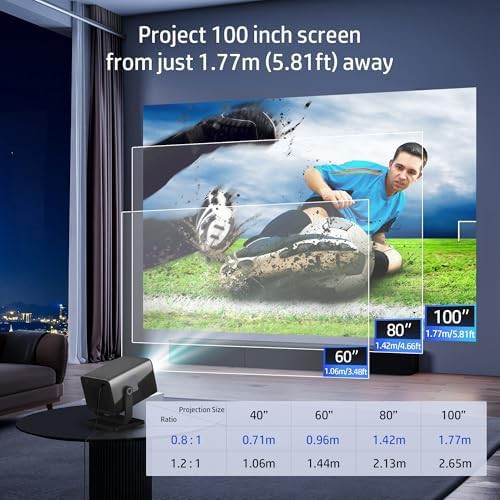 Auto focus smart mini projector — photo 5